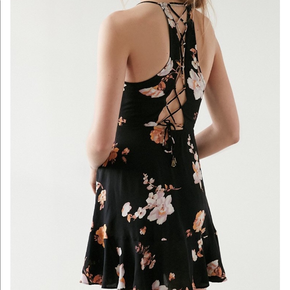 Urban Outfitters Kimchi Blue faux wrap dress sz 4
